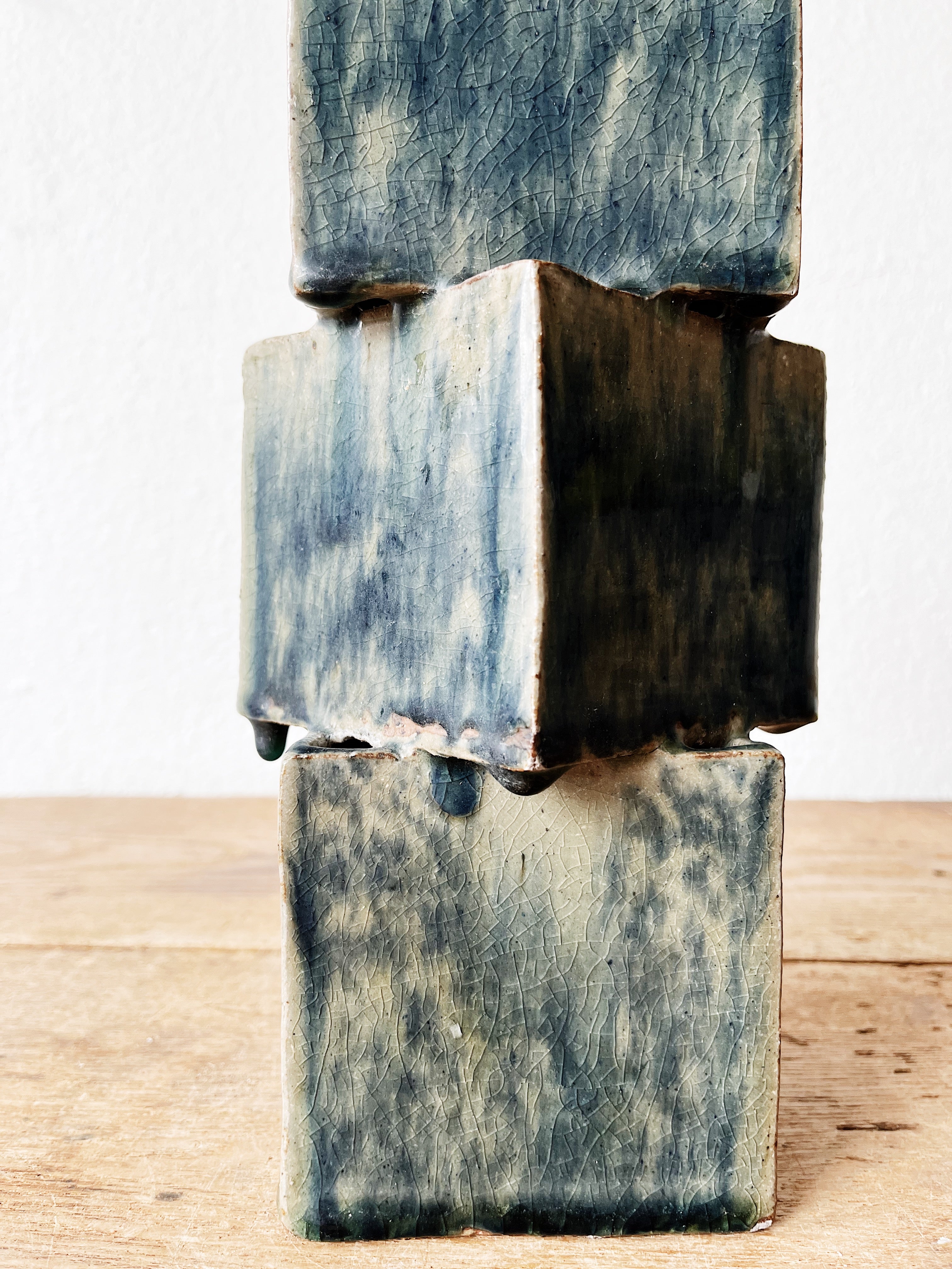 Brutalist Ceramic Vase - Thumbnail 3