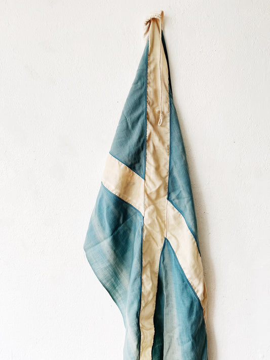 Vintage Cloth Scottish Flag