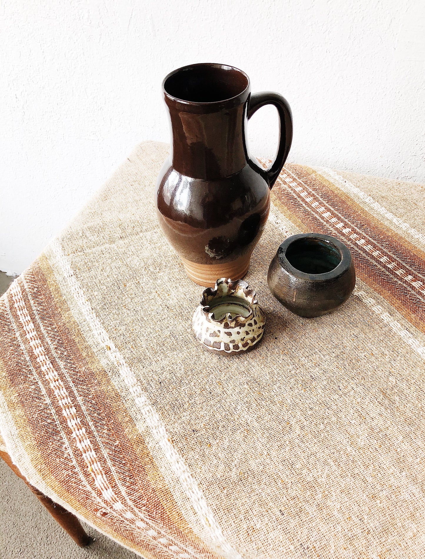 Vintage Natural Weave Textile