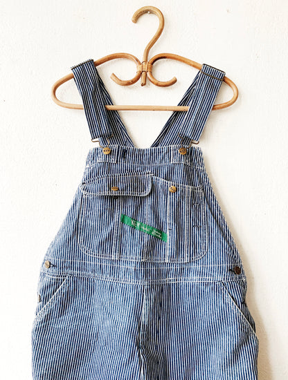 Key Railroad Stripe Overalls
