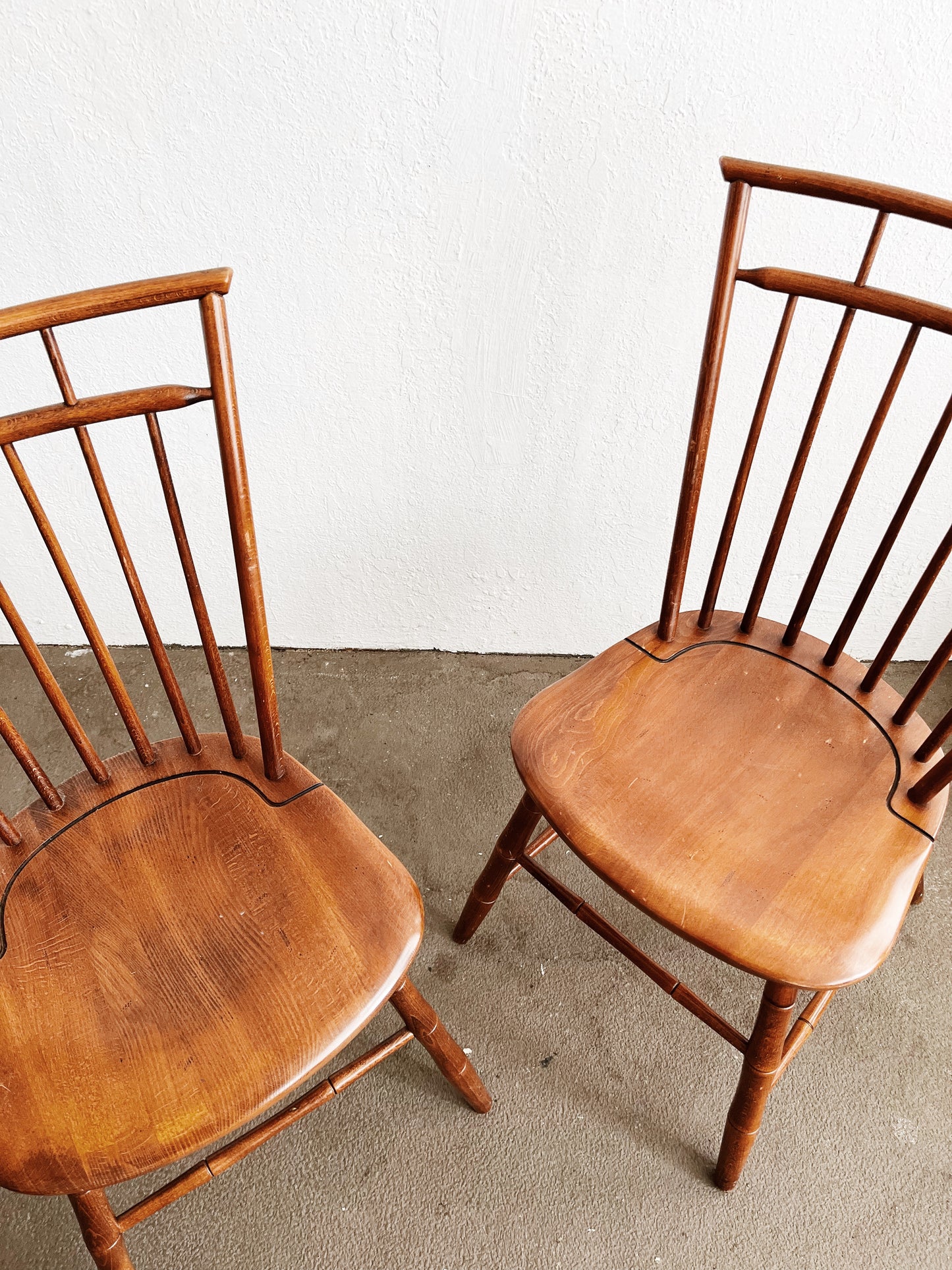 Vintage Birdcage Windsor Style Chairs