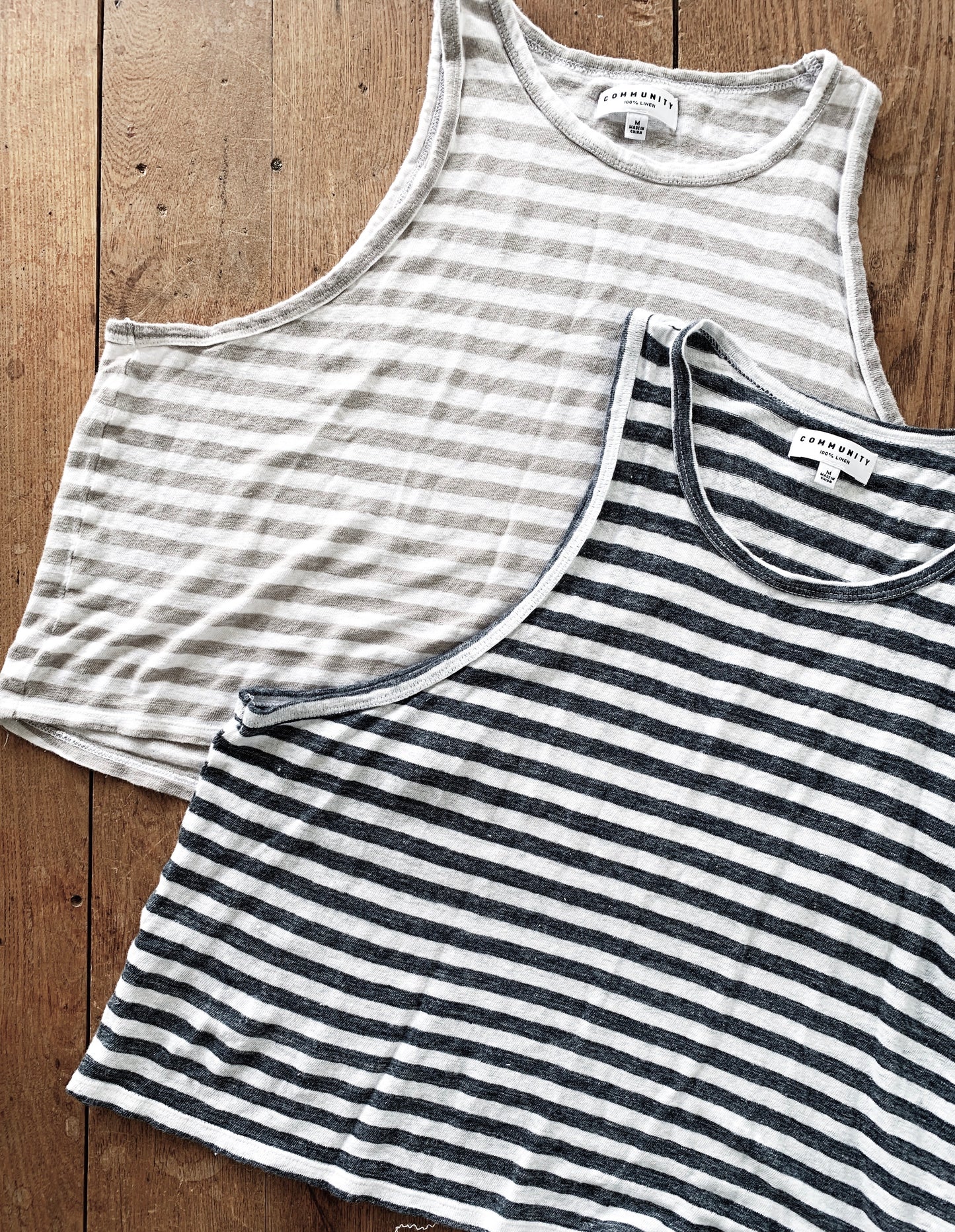 Community 100% Linen Tank Top
