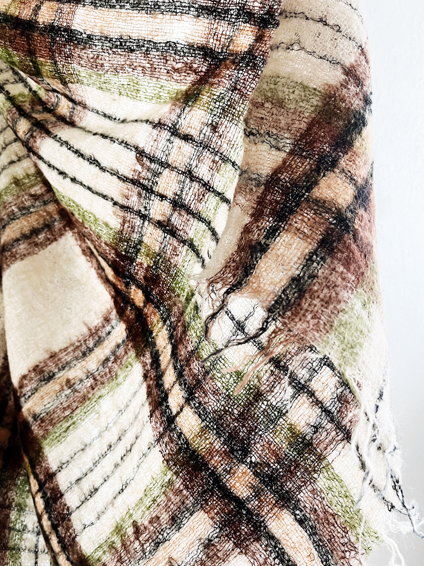 Vintage Mohair Throw