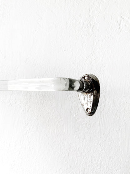 Vintage Lucite Towel Bar