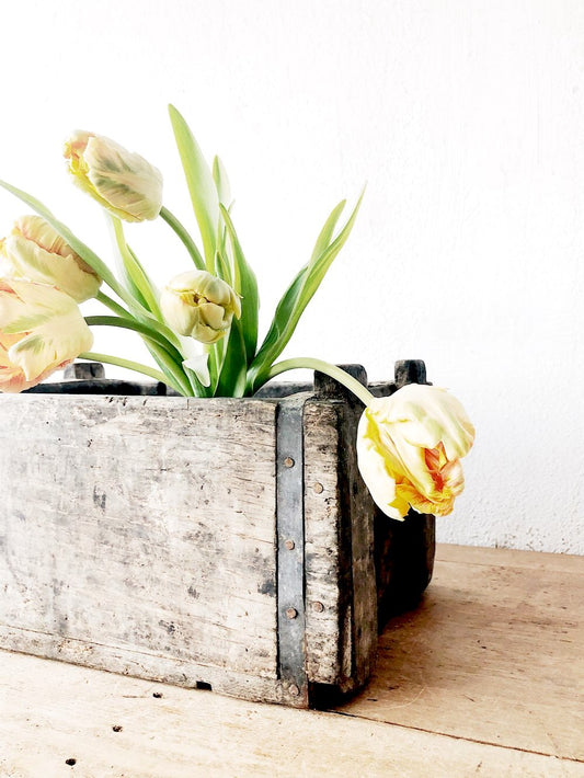 Industrial Wood Crate
