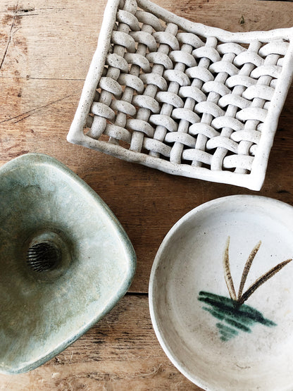 Vintage Sandra Kvalheim Ikebana Vessel