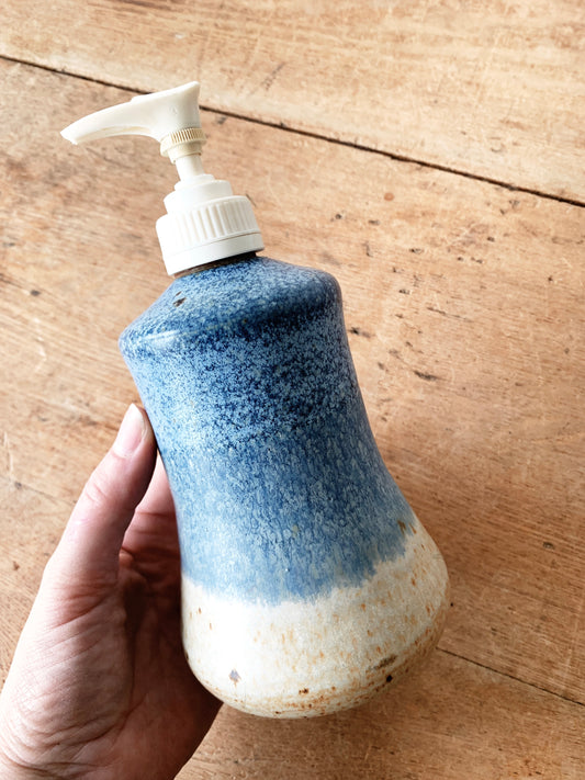 Handmade Stoneware Soap Dispenser