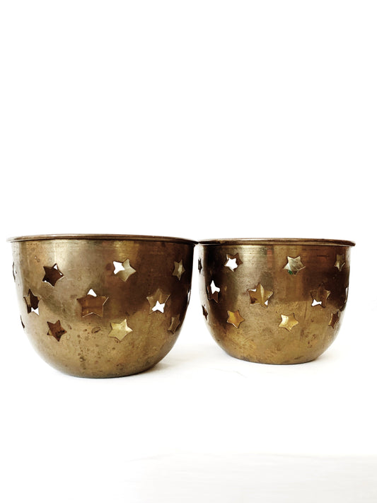 Vintage Brass Luminary