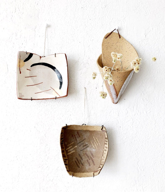 Whimsical Hanging Ceramic Piece