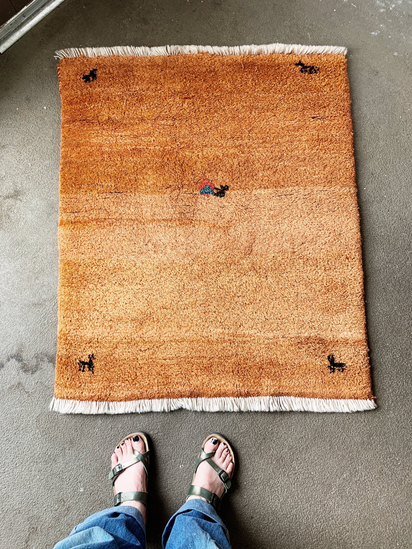 Vintage Plush Wool Rug