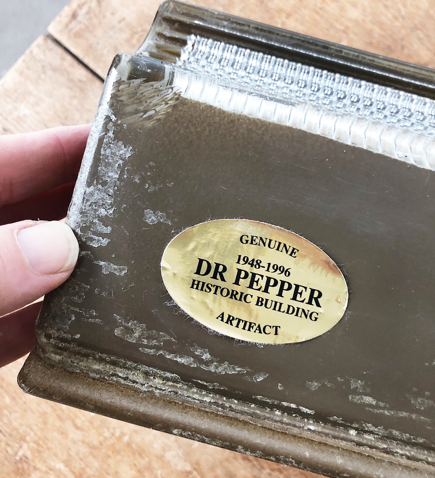 Vintage Landmark Optic Glass Blocks