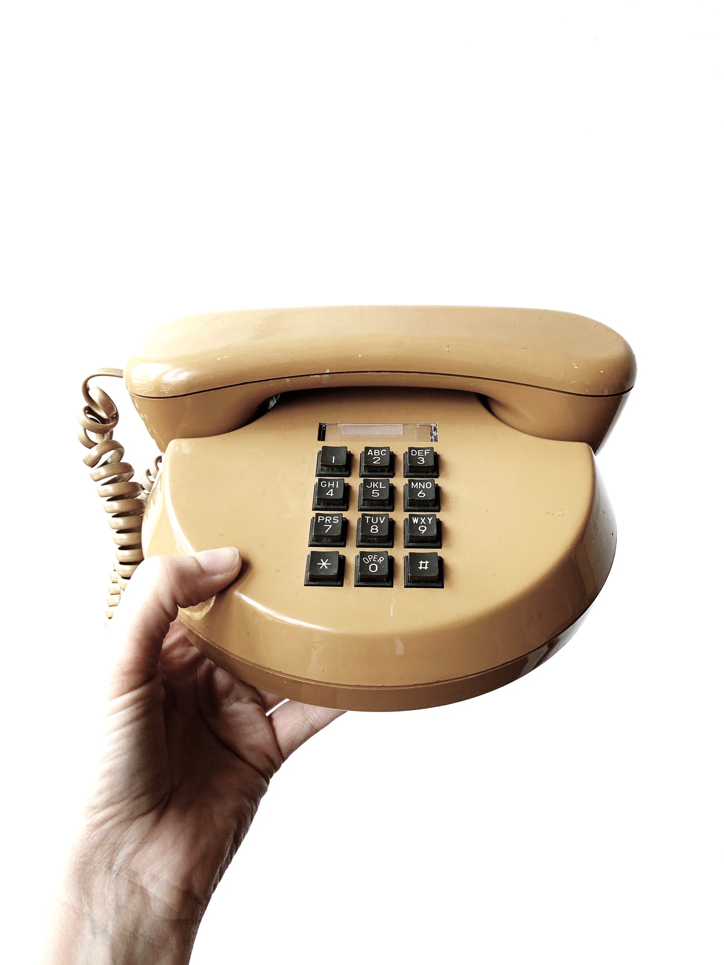 1970’s Northern Telcom Round Push Button Phone