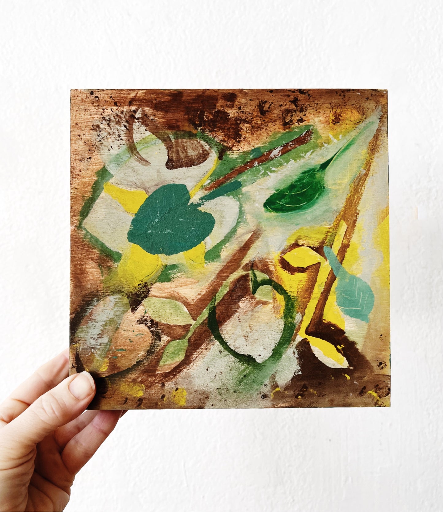 Original Expressionist Botanical Painting