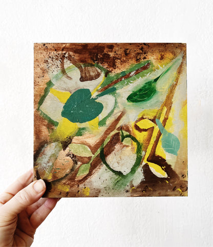 Original Expressionist Botanical Painting