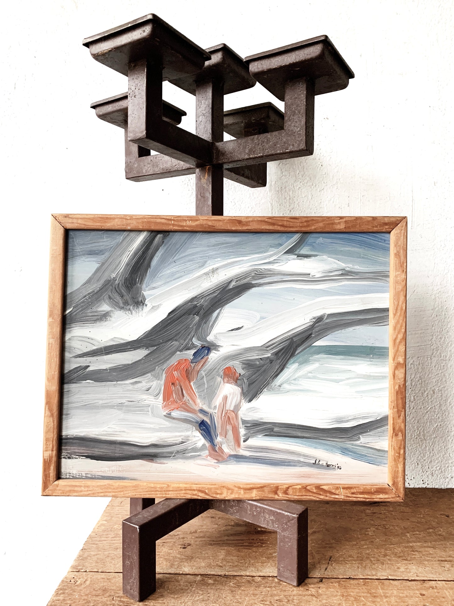 Original Framed Vintage Painting