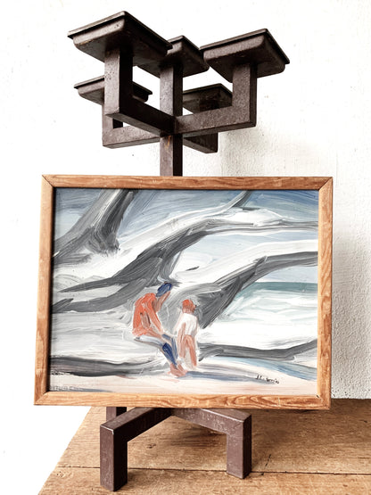 Original Framed Vintage Painting