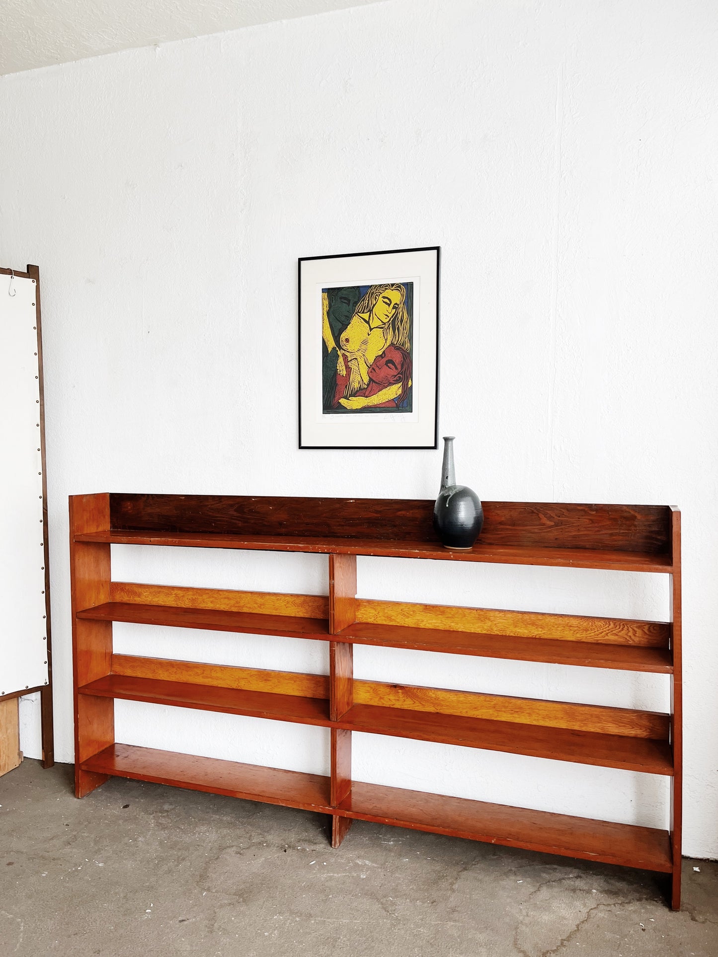 Handmade Long Wood Shelf