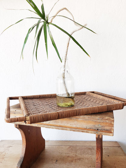 Vintage Woven Tray