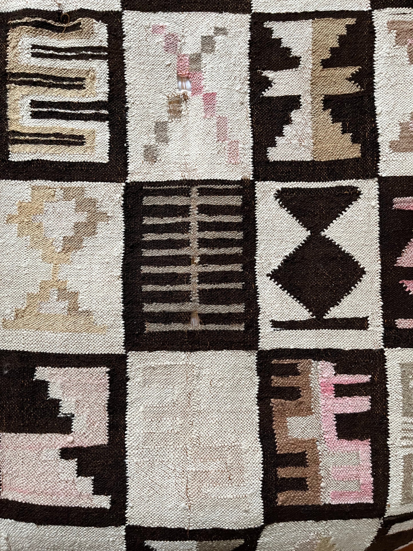 Stunning Handwoven Wool Textile