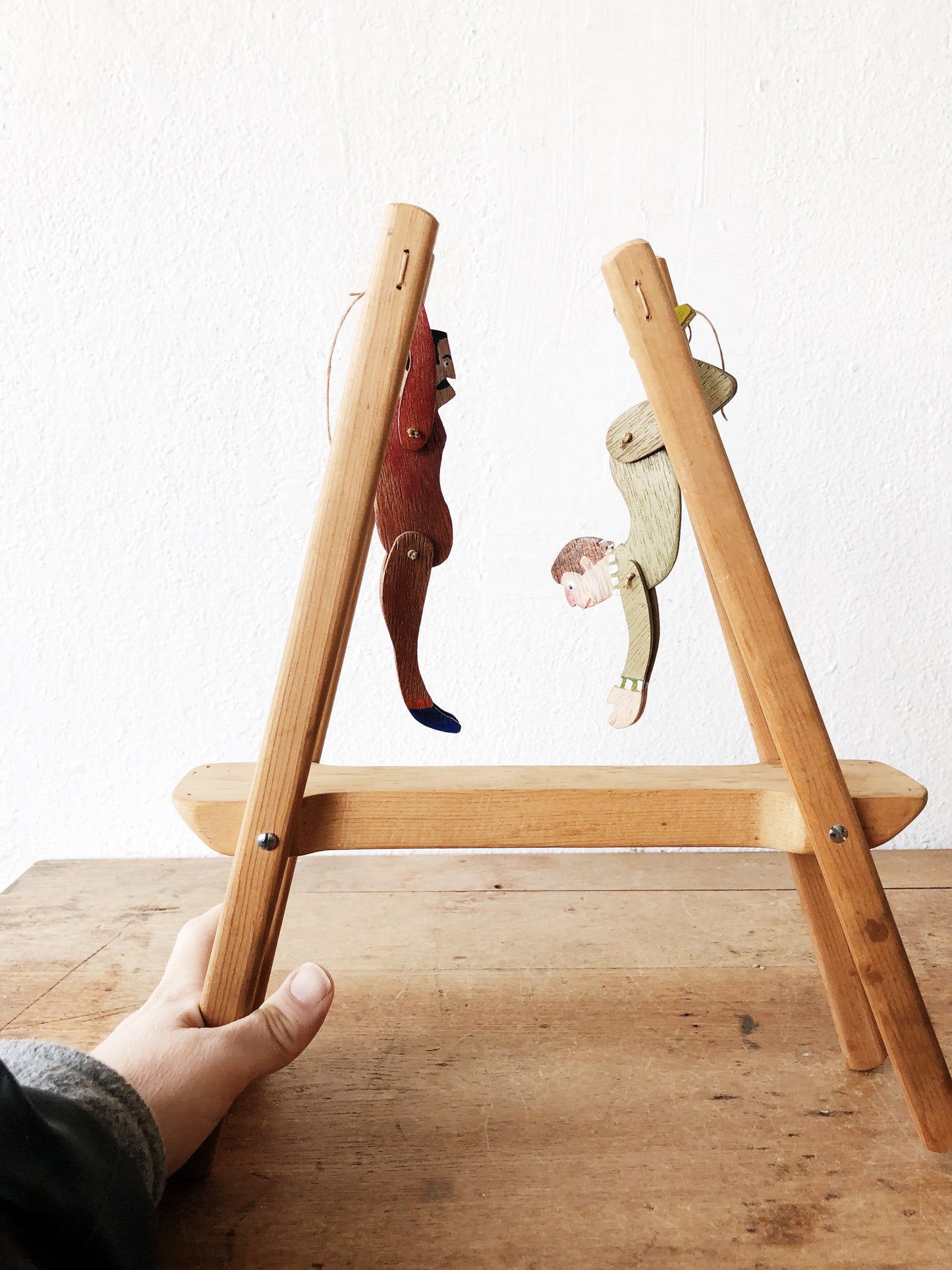 Vintage Acrobat Folk Toy