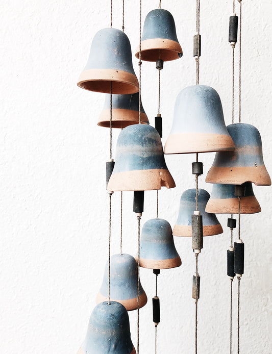 Vintage Clay Windchimes