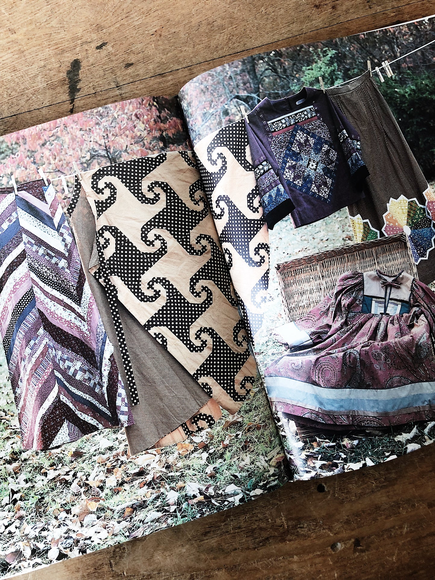 Vintage Quilted Clothing Book