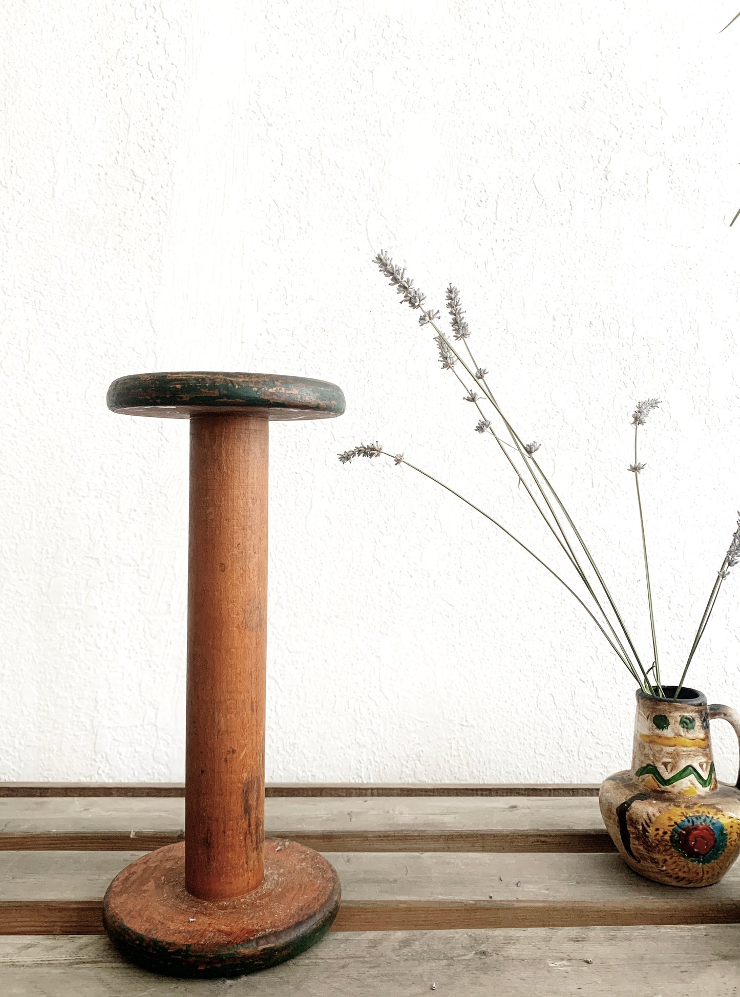 Antique Wood Spool