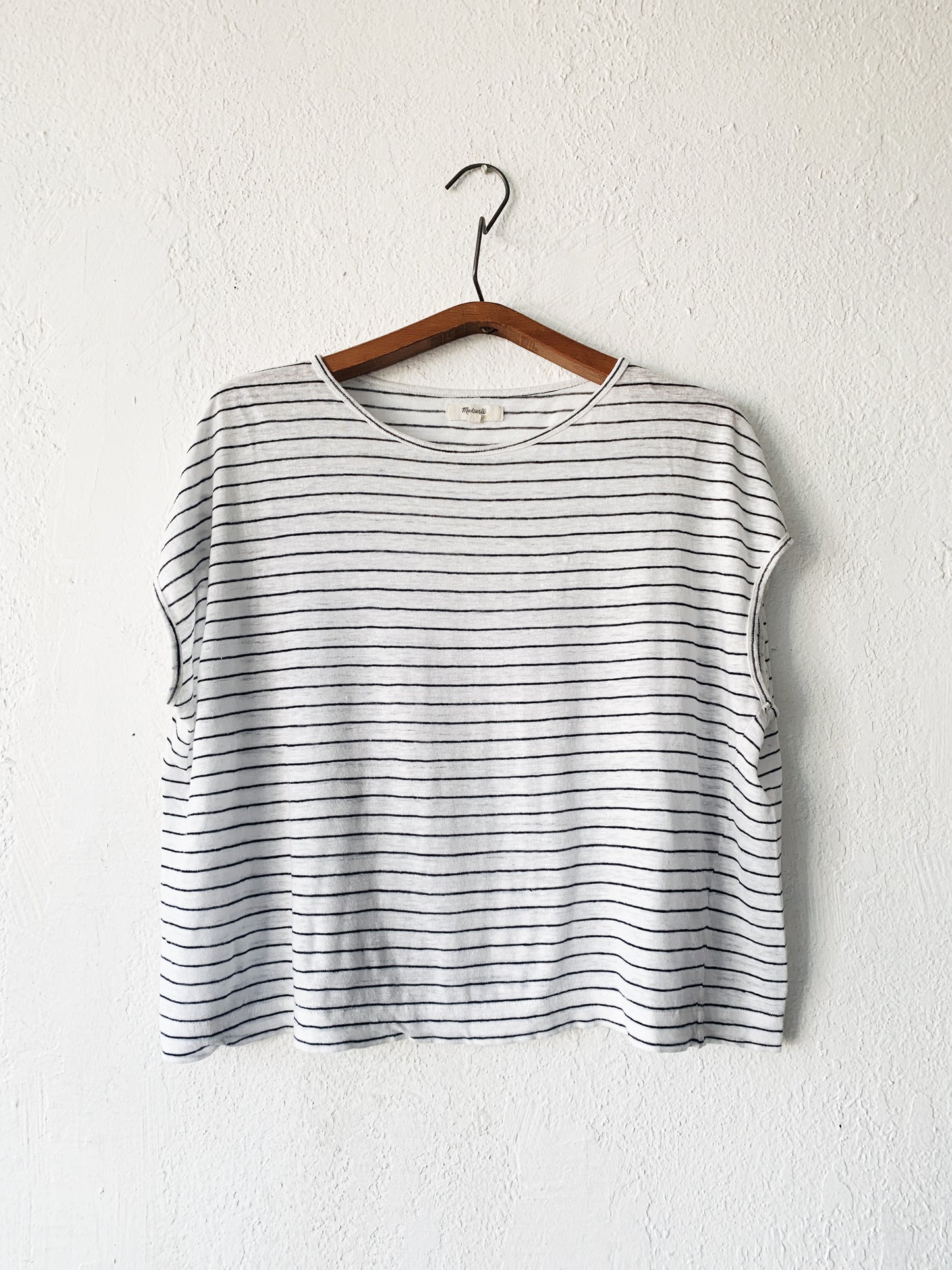 Madewell Boxy Linen Tee