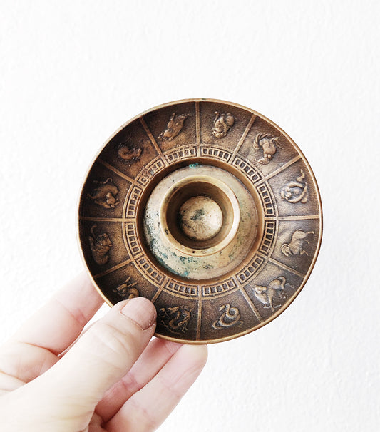 Vintage Chinese Zodiac Dish