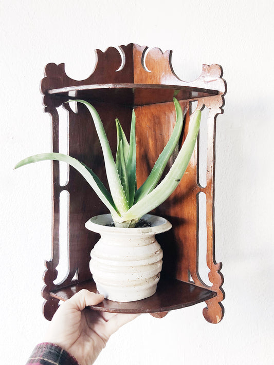 Vintage Corner Shelf