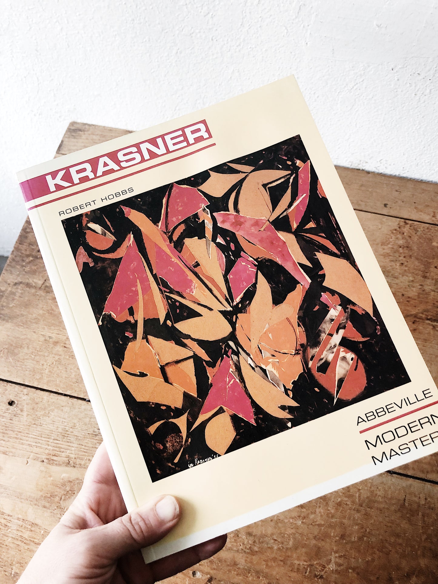 Vintage Lee Krasner Art Book