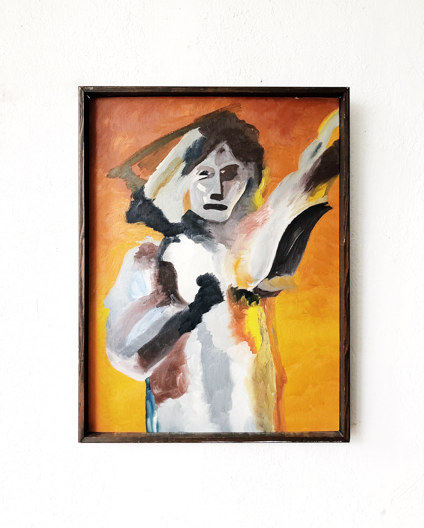 Vintage Figural Painting