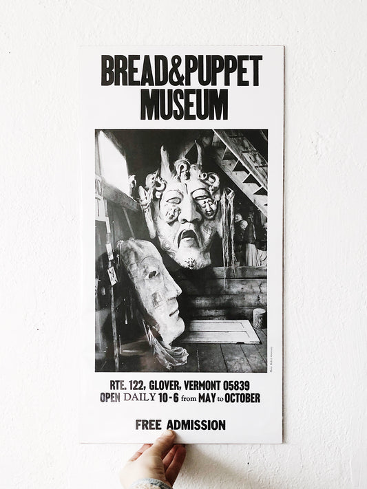 Bread and Puppet Theatre Event Poster