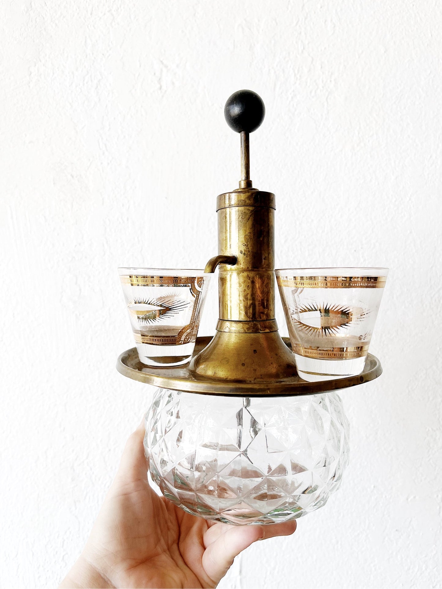 Vintage Liquor Decanter Set