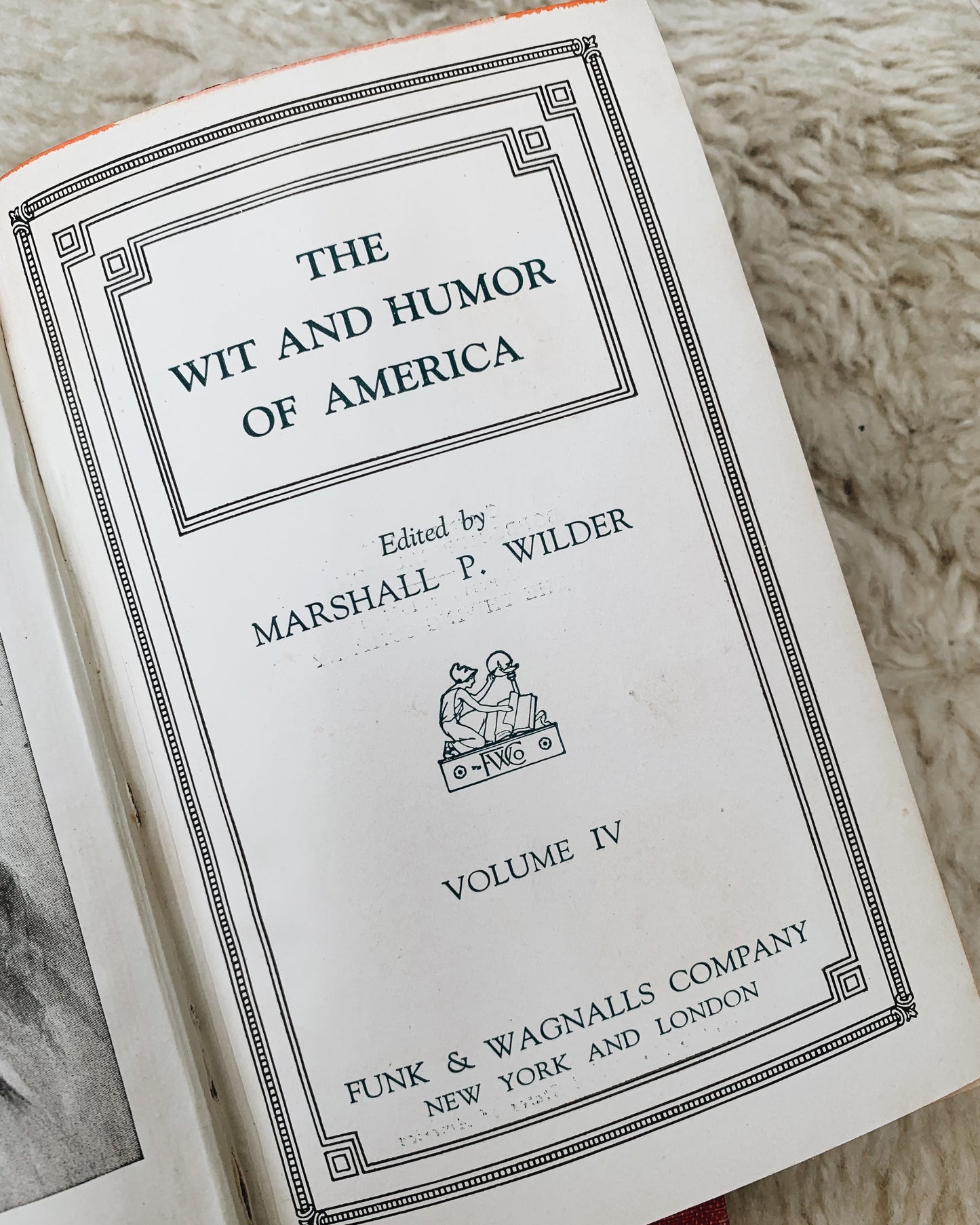 The Wit and Humor of America Vintage Books