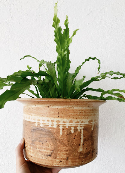 Large Vintage Pottery Bowl / Pot