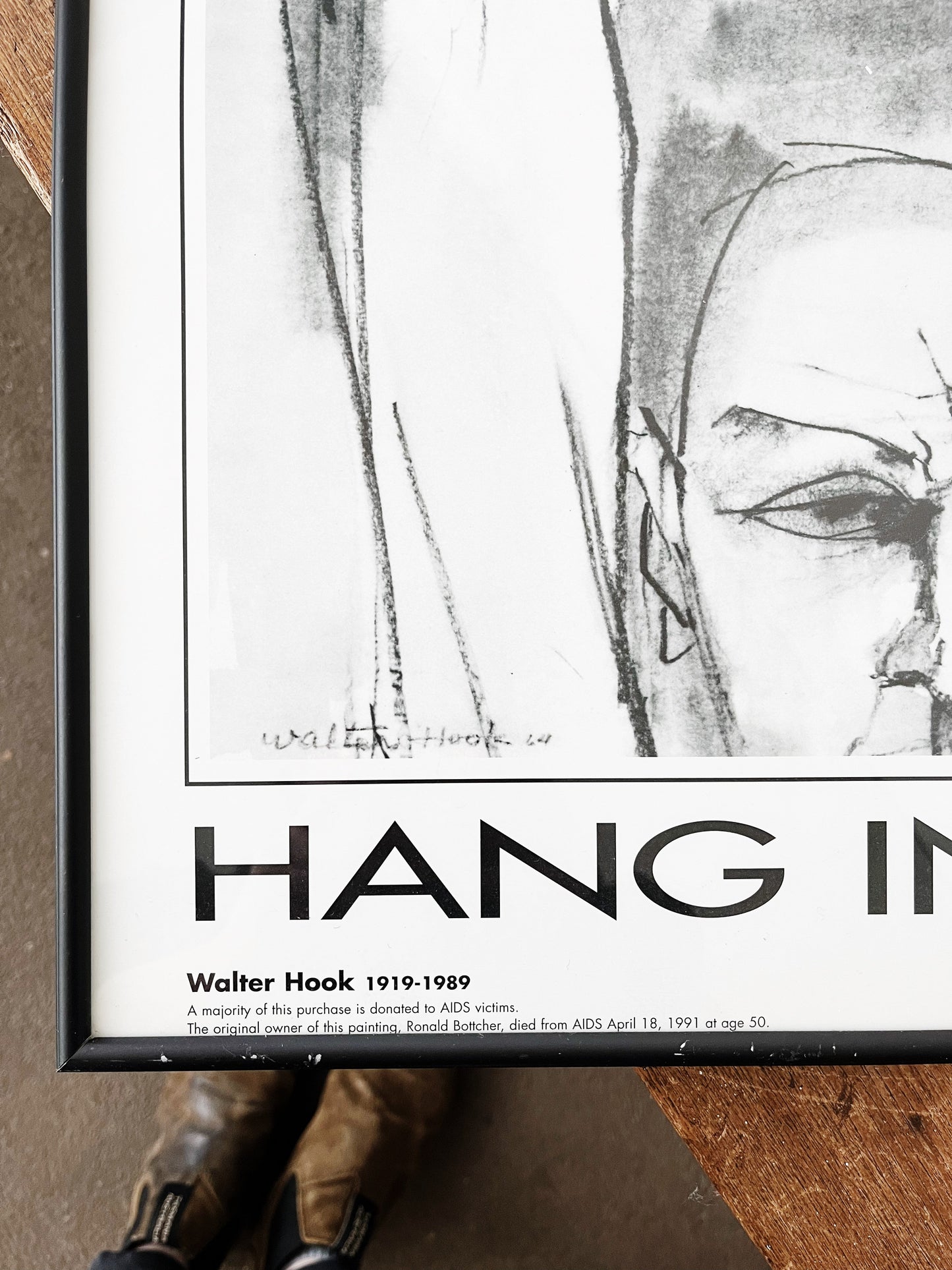 Vintage Walter Hook Poster