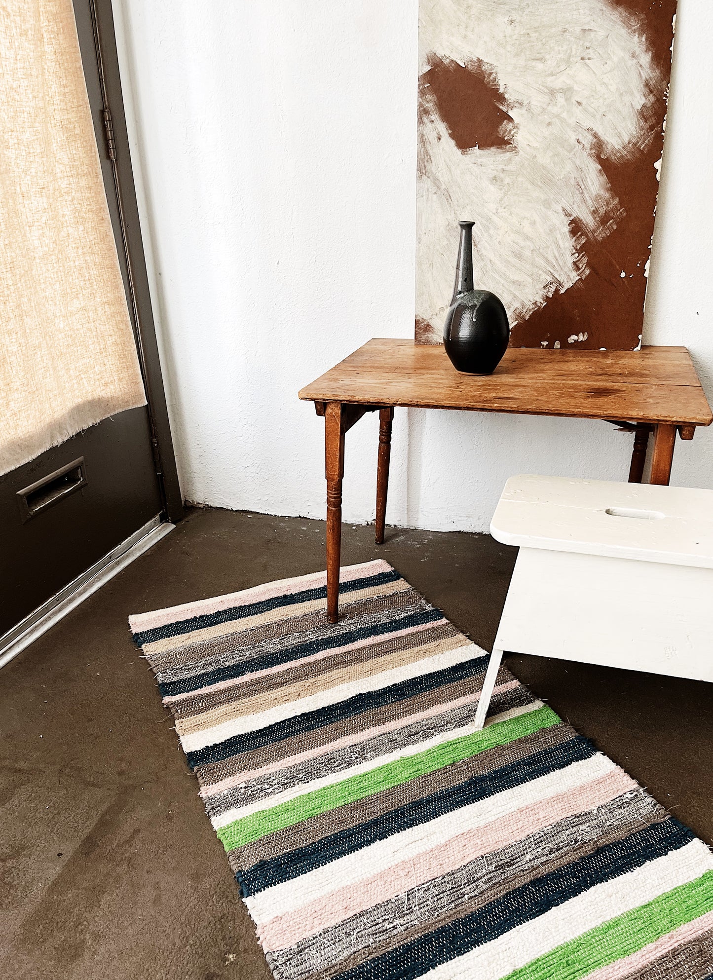 Woven Cotton Rag Runner