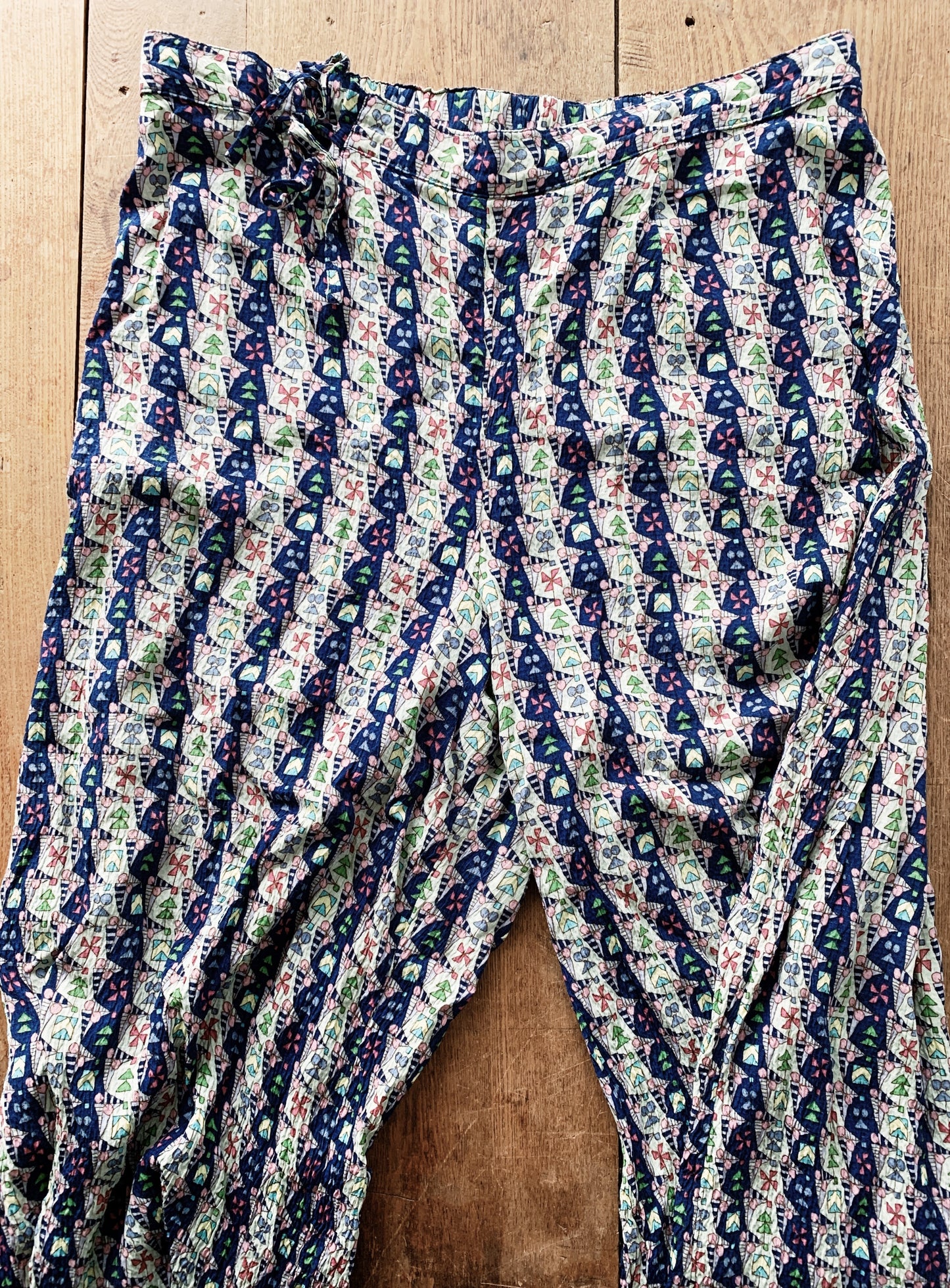 FLAX Rayon Palazzo Pants