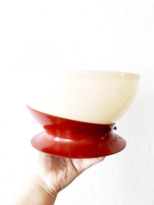Vintage Grip Tite Base Bowl
