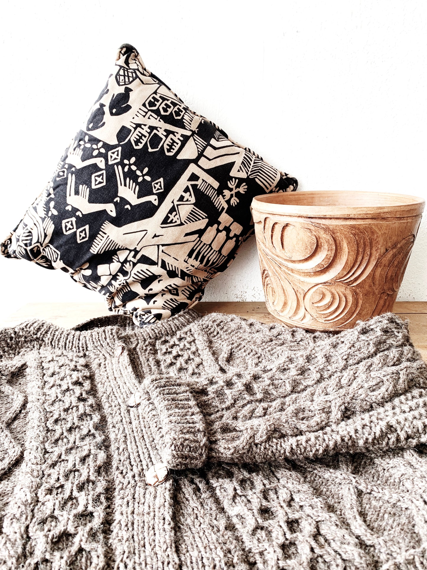 Vintage Graphic Pillow