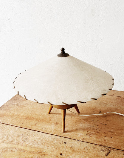 Mid Century Saucer Lamp