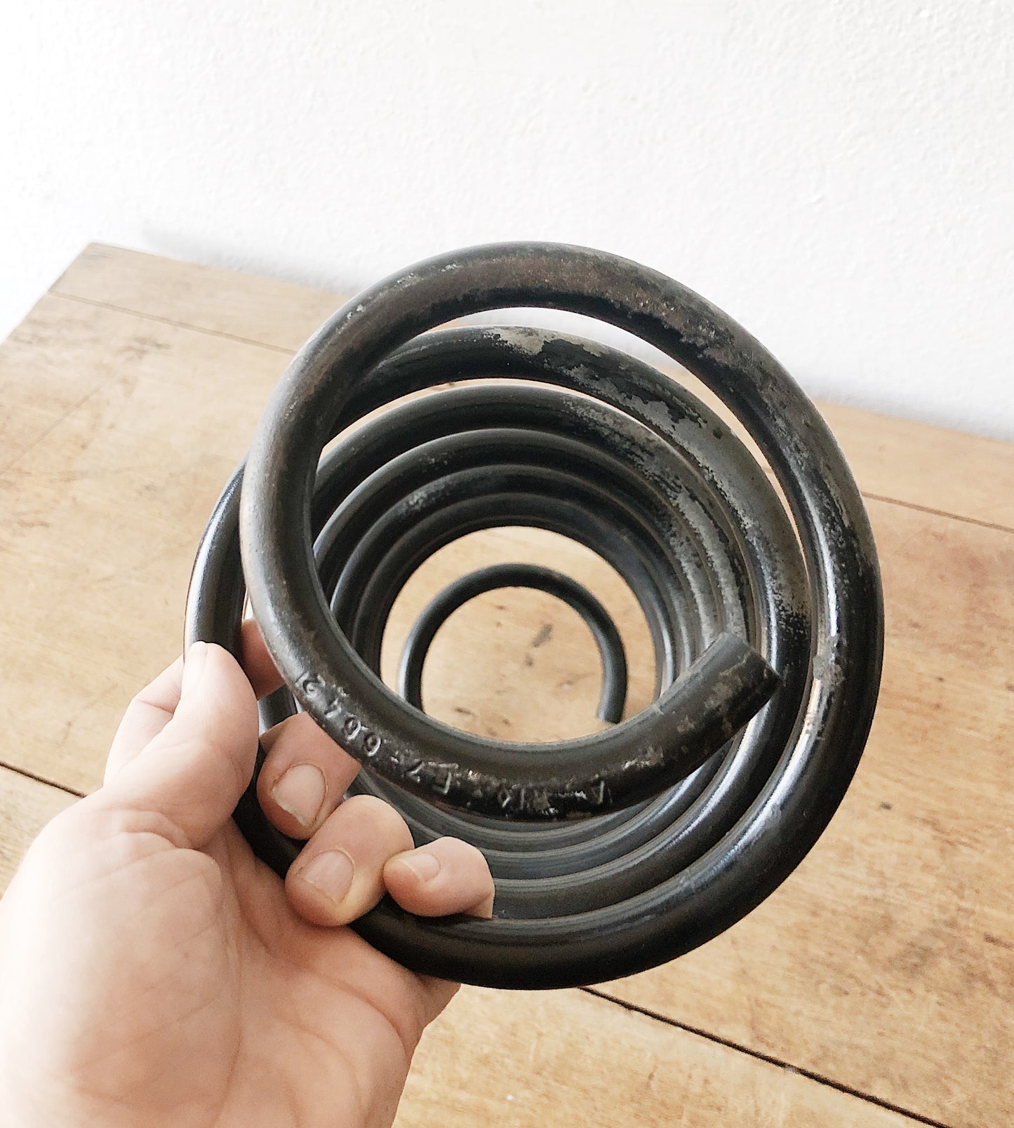 Vintage Industrial Spring Rack