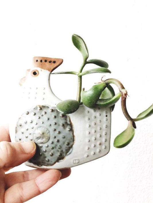 Vintage Ceramic Rooster Vase