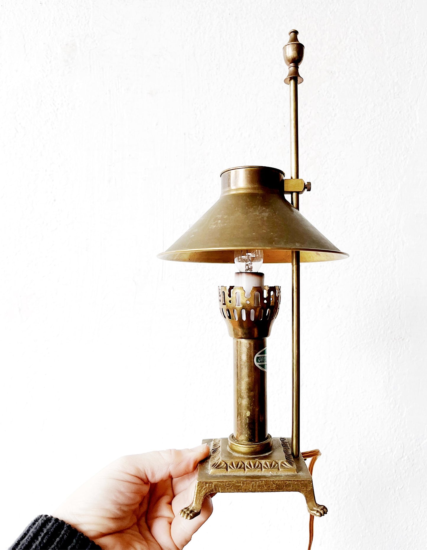 Vintage Orient Express Lamp