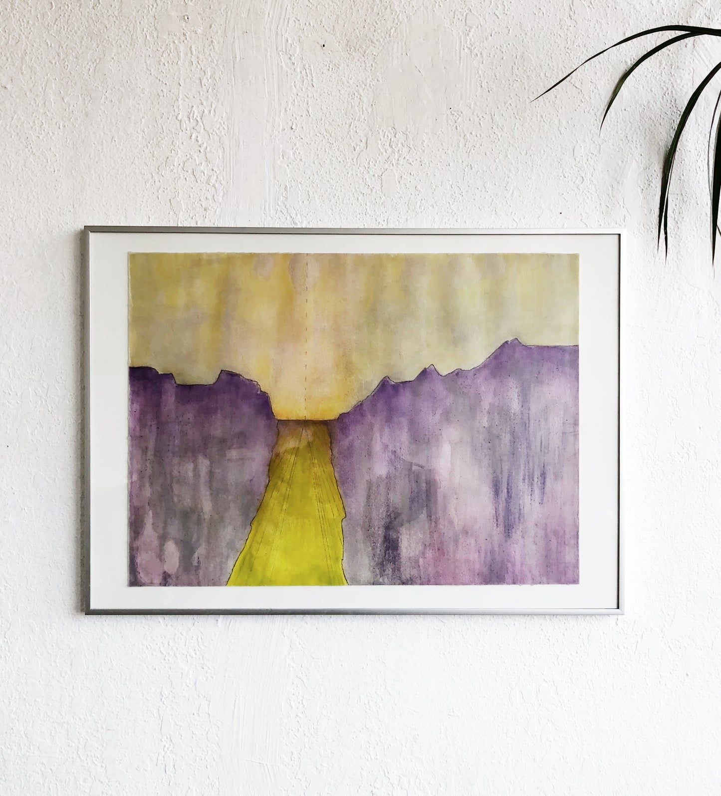 Original Abstract Encaustic Mix Media Artwork