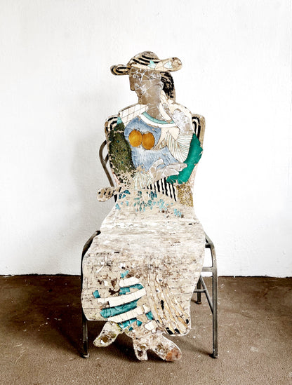 Hand Crafted Figural Chair