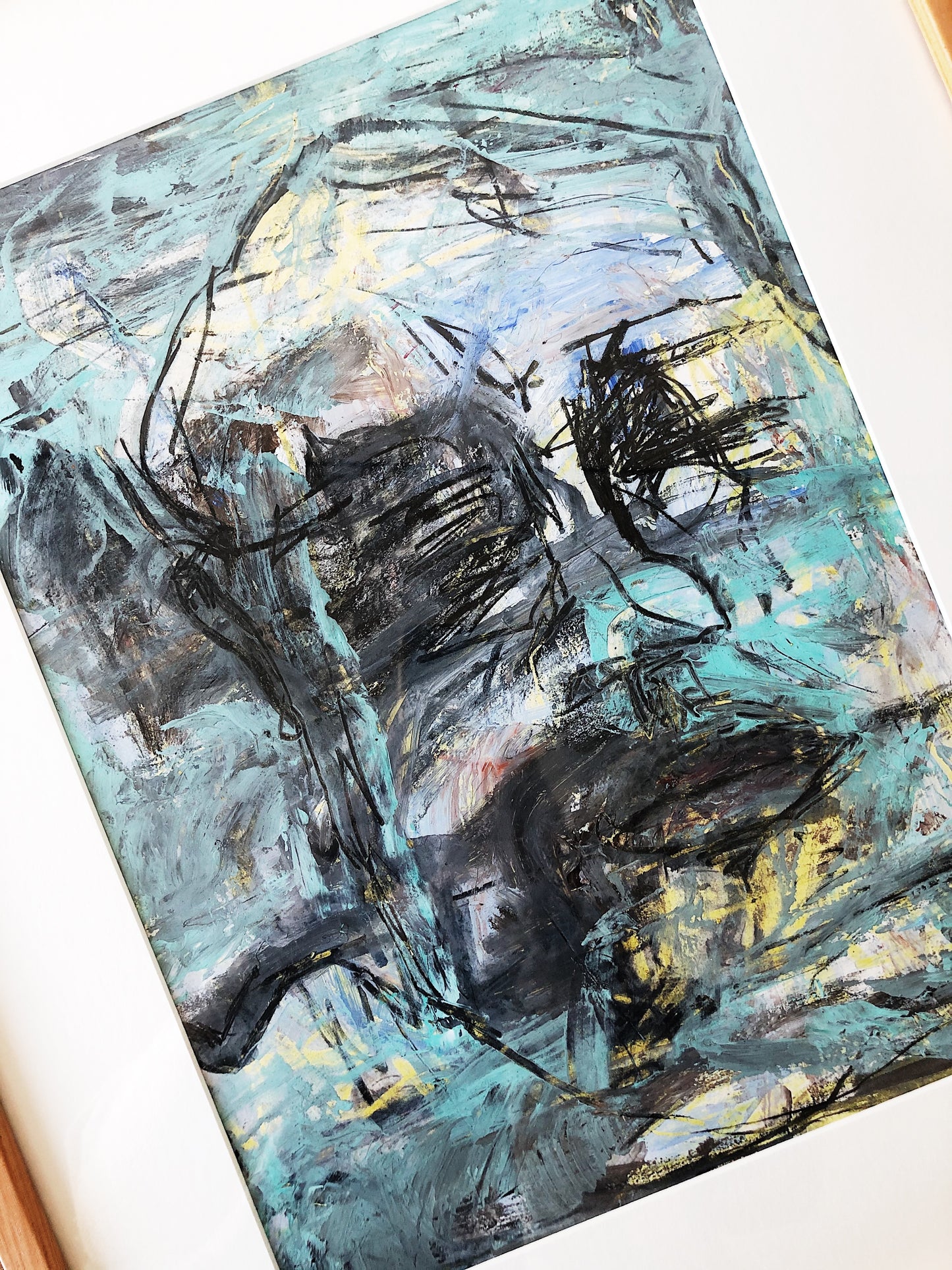 Original Mixed Media Portrait