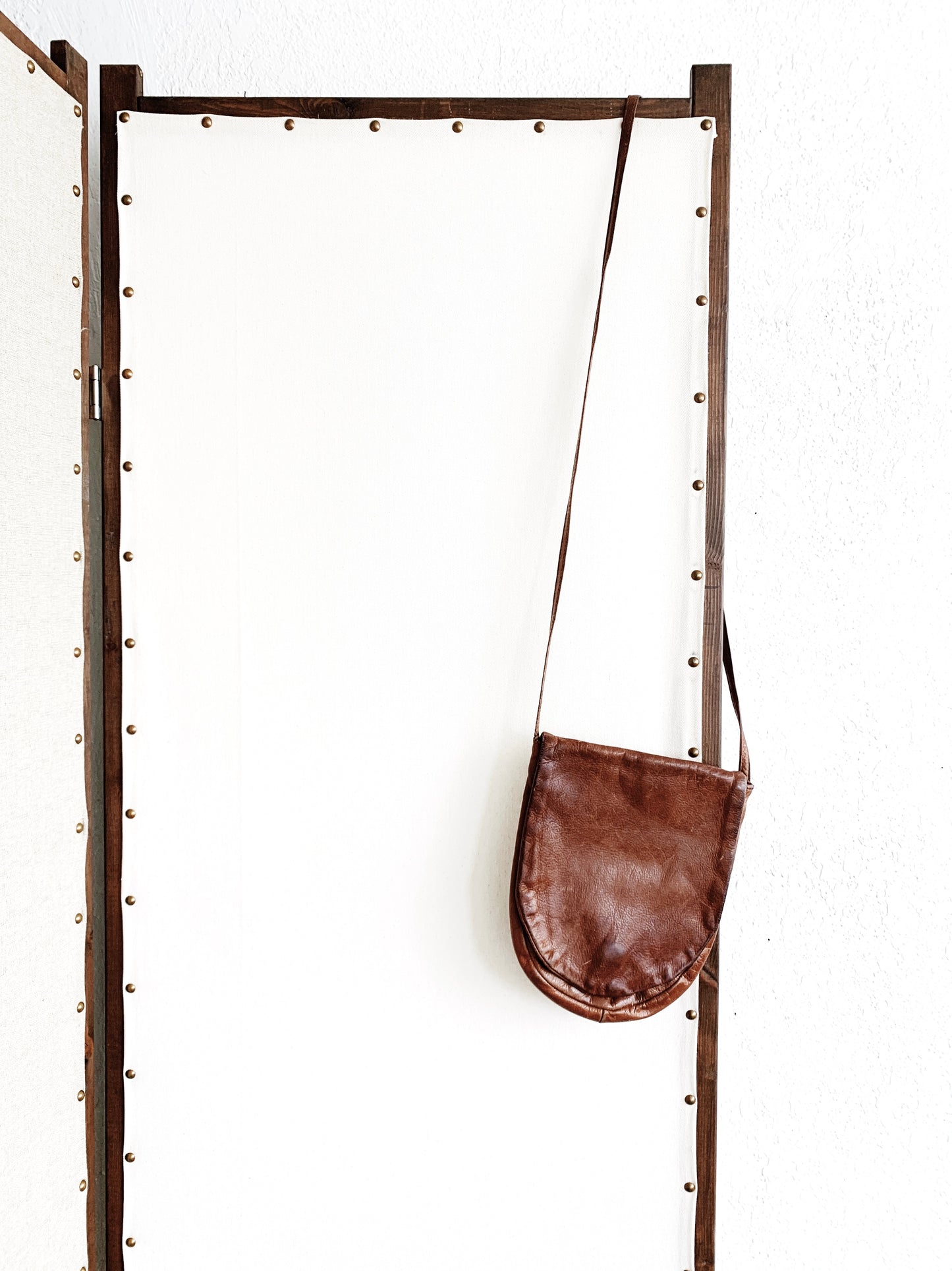 Vintage J. Duseu Leather Cross Body Purse
