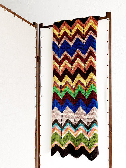 Fab Vintage Crocheted Blanket